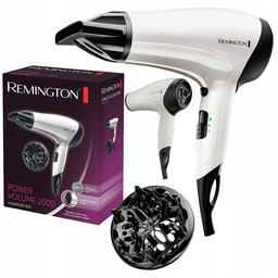 Remington Suszarka Do Włosów 2000W Mocna Koncentrator Dyfuzor Zimny Nadmuch