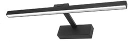 Kinkiet lampa ścienna do łazienki czarny ruchomy 9W 40CM 4000K 364 - Decorativi Oficjalny Dystrybutor