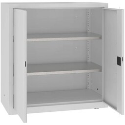 Szafa metalowa warsztatowa MSW 110 5 22 z półkami z dużą nośnością