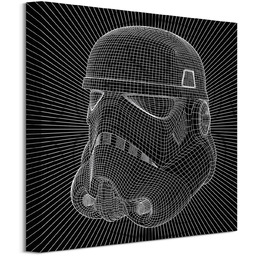 Star Wars Stormtrooper Wire - obraz na płótnie