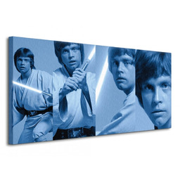 Star Wars Gwiezdne Wojny (Luke Skywalker Pose) - Obraz na płótnie