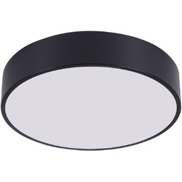 NOWOCZESNA LAMPA SUFITOWA PLAFON CZARNY ORBO D40 LUMINA DECO