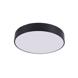 NOWOCZESNA LAMPA SUFITOWA PLAFON CZARNY ORBO D50 LUMINA DECO