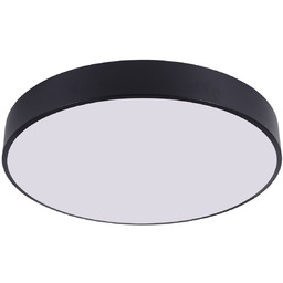 NOWOCZESNA LAMPA SUFITOWA PLAFON CZARNY ORBO D60 LUMINA DECO