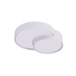 NOWOCZESNA LAMPA SUFITOWA PLAFON BIAŁY ORBO DUO D40 LUMINA DECO