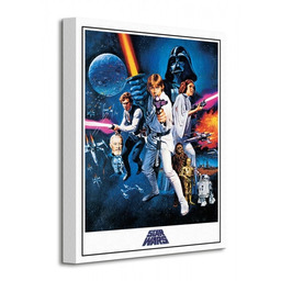 Star Wars Gwiezdne Wojny Episode IV A New Hope (One Sheet) - Obraz na płótnie