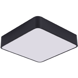 NOWOCZESNA LAMPA SUFITOWA PLAFON CZARNY CUBO D40 LUMINA DECO