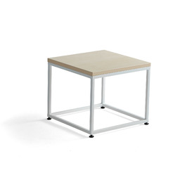 Stolik kawowy MOOD, 500x500 mm, brzoza