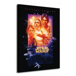 Star Wars Gwiezdne Wojny Episode IV (A New Hope) - Obraz na płótnie
