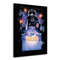Star Wars Gwiezdne Wojny Episode V (The Empire Strikes) - Obraz na płótnie