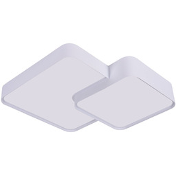 NOWOCZESNA LAMPA SUFITOWA PLAFON BIAŁY CUBO DUO D40 LUMINA DECO