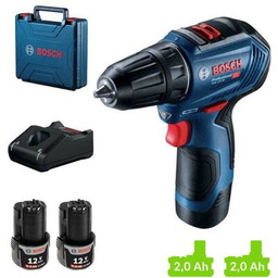 Bosch_elektronarzedzia Wiertarko-wkrętarka BOSCH Professional GSR 12V-30 06019G9000 zestaw akumulatorów