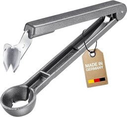 Westmark Osuszacz do Śliwek Steinex Black Edition, Maszynka do Śliwek, Poręczny Środek Konserwujący, Antracyt