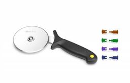 Radełko do pizzy czarne, HENDI, czarny, (L)230mm