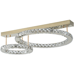 Lampa sufitowa GIRONA ZŁOTA/GOLD MX3713-2-3GT - Zuma Line