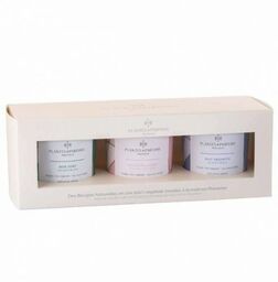 ZESTAW 3 Świec zapachowych perfumowanych - kolekcja Fall/Winter - Coppery Softness - Golden Wood - Silvery Night