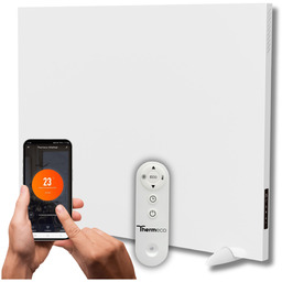 Grzejnik na podczerwień promiennik 680W energooszczędny WiFi pilot Thermeco