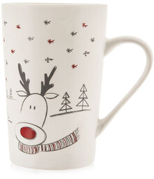 Kubek porcelanowy renifer 430 ml