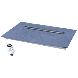 Schedpol brodzik posadzkowy podpłytkowy ruszt Steel 120x70x5cm 10.005/OLDB/SL