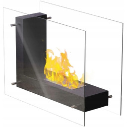 niemiecki Biokominek Kominek Qlima FFB830 Wolnostojący 45x20,5x30cm