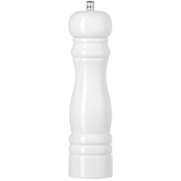 MŁYNEK DO SOLI ø55x215 mm DREWNIANY BIAŁY HENDI