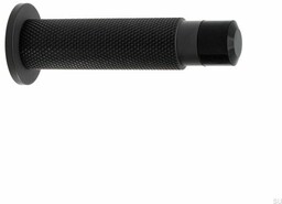 Stopka Stoper do drzwi naścienny Dexter Aluminiowy Czarny Matowy