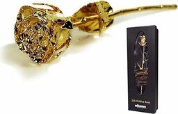 Mikamax Złota Róża Wyjątkowy Prezent, Złoty, 30 cm