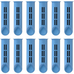 Zestaw 12 Filtrów do Butelki Filtrującej Dafi Soft i Solid Szafirowy