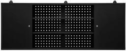 Szafka narzędziowa LEO 1600 x 600 x 200 mm All Black: czarna