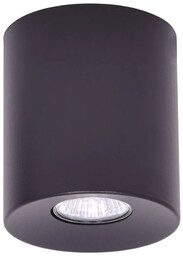 Lumes Czarny plafon sufitowy walec spot - A215 M8-C89