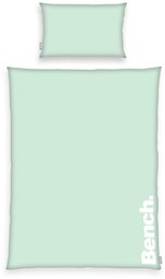 Herding Zestaw pościeli, zielony/biały, 65 x 100 cm, 160 x 210 cm