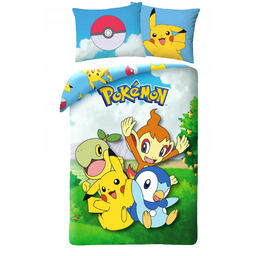 Pościel 140x200 Pokemon poszewka 70x90 Kids Halantex