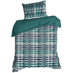 EUROFIRANY Komplet pościeli Nika 47 140 x 200 cm Ciemnoturkusowy