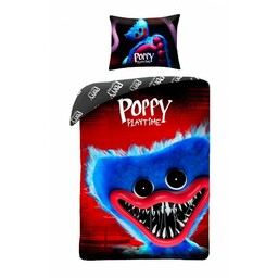Halantex Pościel bawełniana 140x200 Poppy Playtime gra poszewka czerwona kolorowa 70x90 Kids 12
