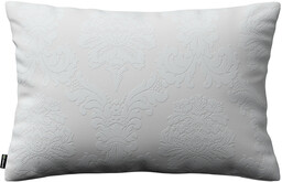 Poszewka Kinga na poduszkę prostokątną, liście akantu na jasno-popielatym tle , 60 x 40 cm, Damasco
