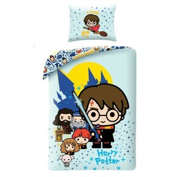 Halantex Pościel dziecięca 100x135 Harry Potter do łóżeczka dwustronna poszewka 40x60