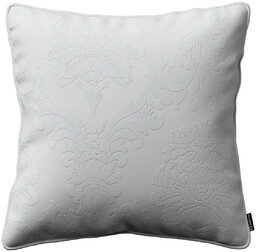 Poszewka Gabi na poduszkę, liście akantu na jasno-popielatym tle , 60 x 60 cm, Damasco