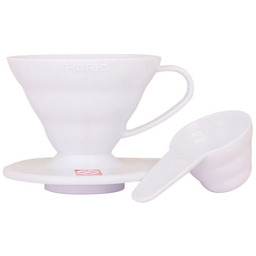 Plastikowy Drip Hario V60-01 - Biały