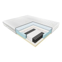Materac NOLLI JANPOL kieszeniowy : Rozmiar - 90x190, Pokrowce Janpol - Biaxial