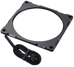 PHANTEKS Halos Lux ramka 140mm, RGB-LED, aluminium - czarna