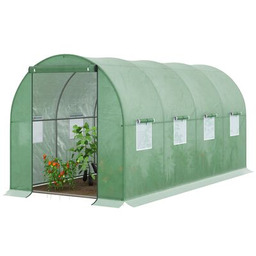 Tunel ogrodowy 250 cm x 400 cm (10,0 m ) zielona
