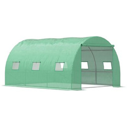Tunel ogrodowy 300 cm x 450 cm (13,5 m ) zielona