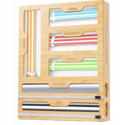 Organizer Do Szuflady Kuchennej Dyspenser Dozownik Folii I Torebek