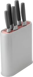 Berghoff 3950173 Uniwersalny Zestaw Noży Narzędzia z 5 Nożami, Kolor Szary