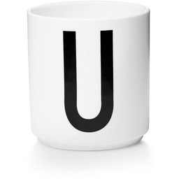 Design Letters AJ Vintage - Kubek Porcelanowy - Litera U