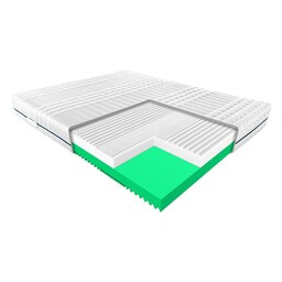 Materac PALMA JANPOL piankowy : Rozmiar - 120x190, Pokrowce Janpol - Smart