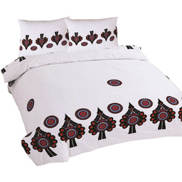 Matex Pościel bawełniana 220x200 parzenica biała kolorowa góralska R21 Ranforce