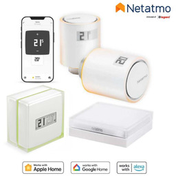 Zestaw Smart Termostat Opentherm + Głowice termostatyczne Smart NETATMO Pro