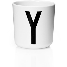 Design Letters AJ Kids - Kubek z Melaminy - Litera Y