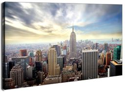 Manhattan, New York - obraz na płótnie Wymiar do wyboru: 60x40 cm